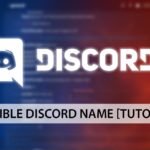 name invisible on discord