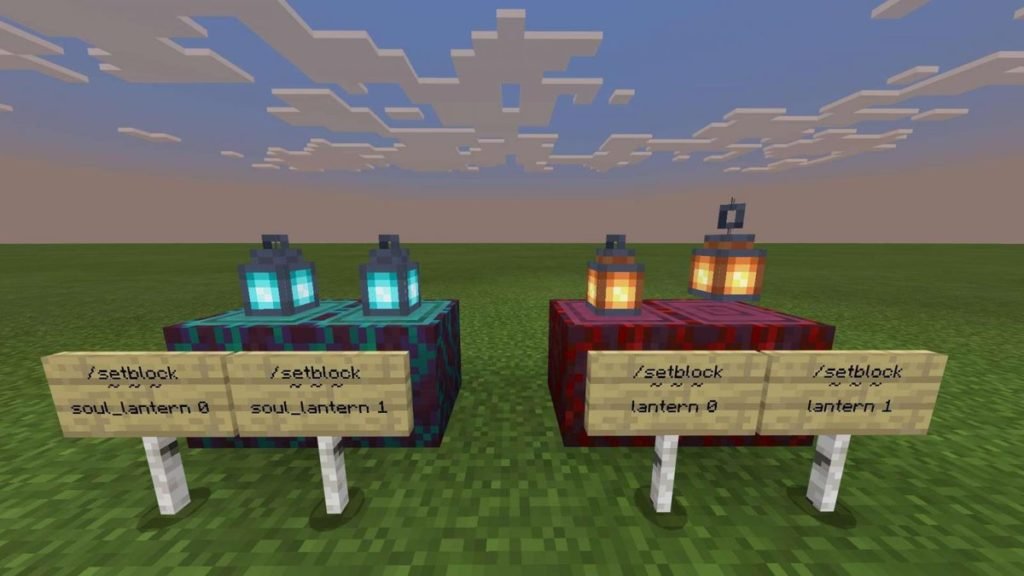 lantern in minecraft